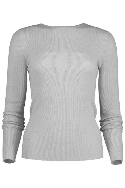 Hutton Pullover - Silver