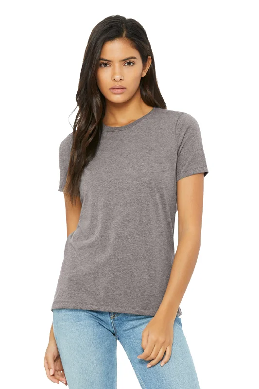 Bella + Canvas Womens Short Sleeve Crewneck T-Shirt - Storm Grey - Closeout