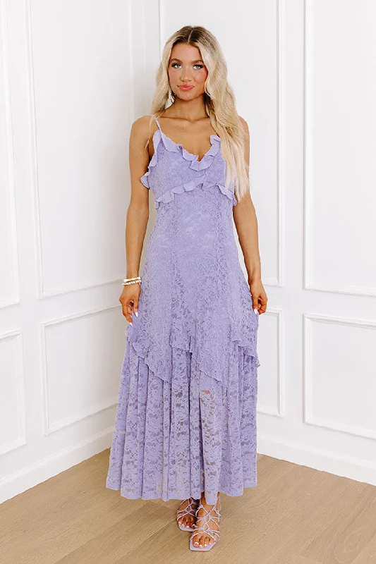 Call Me Lovely Lace Maxi Dress