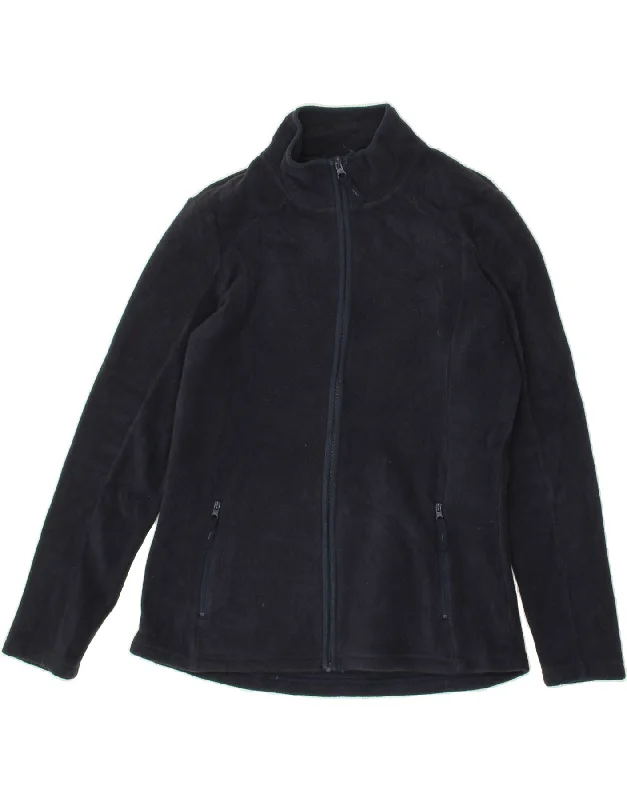 MOUNTAIN WAREHOUSE Womens Fleece Jacket EU 40 Medium Navy Blue