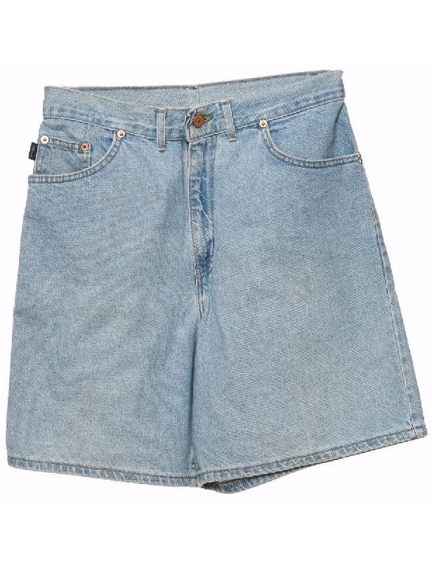 Light Wash Denim Jorts - W30 L7