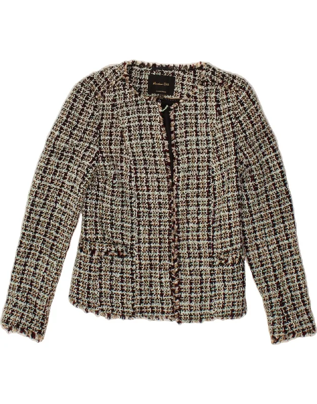 MASSIMO DUTTI Womens Open Blazer Jacket EU 36 XS Multicoloured