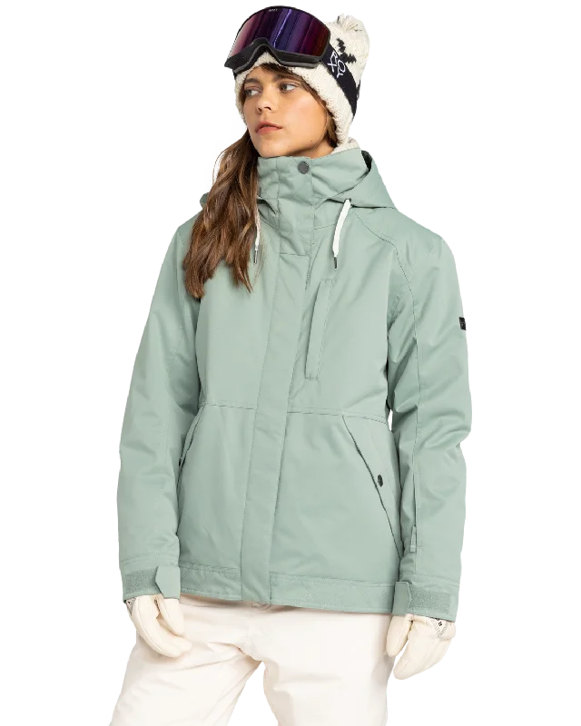 Billie Technical Snow Jacket in Lily pad