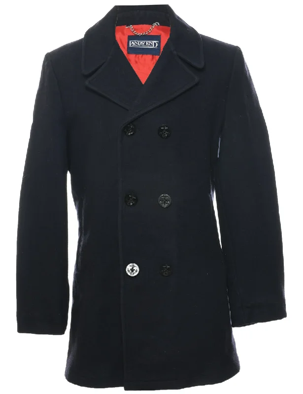 Land's End Peacoat - L