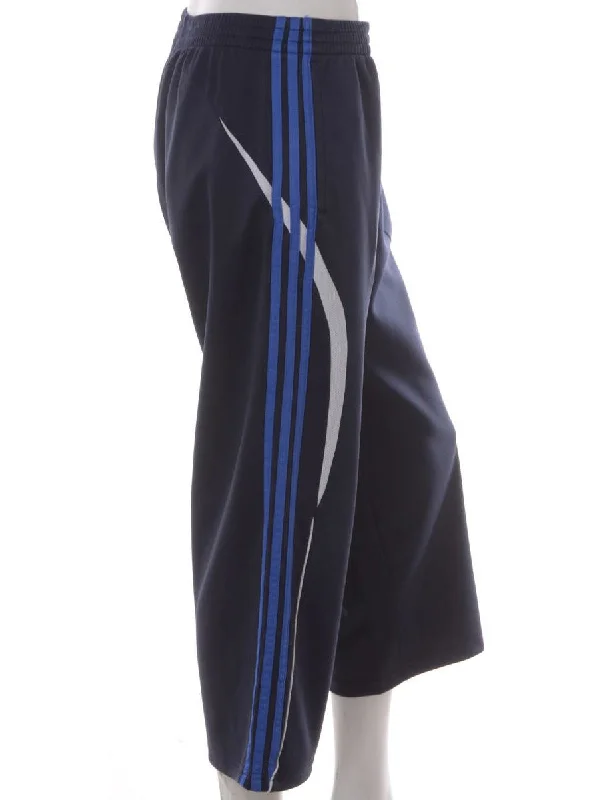 Label Upcycled Adidas Mel Cropped Track Pants