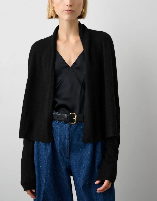 W+W Cropped Trapeze Cardigan