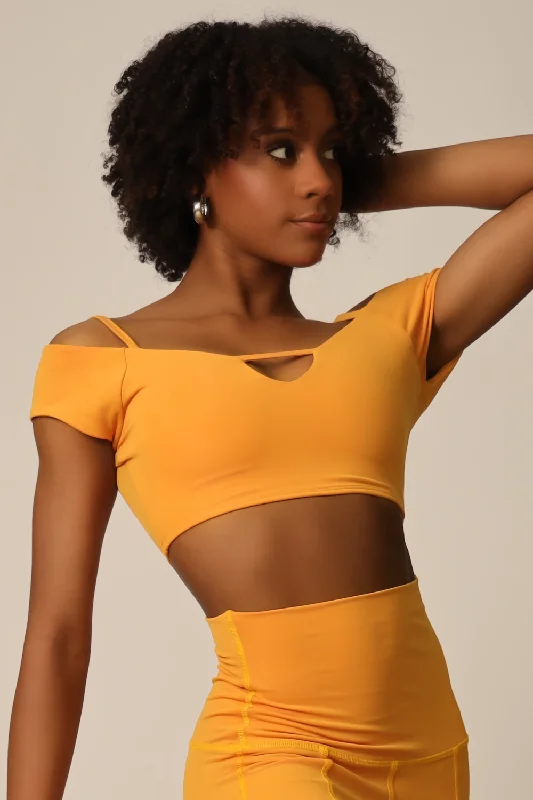 Fleur Crop Top - Sunset - FINAL SALE