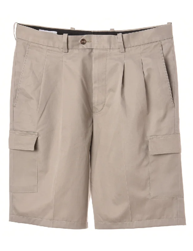 Label Workwear Shorts With Side Pocket