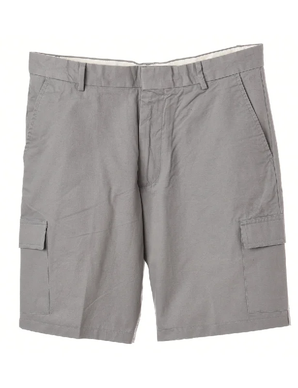 Label Workwear Shorts With Side Pocket