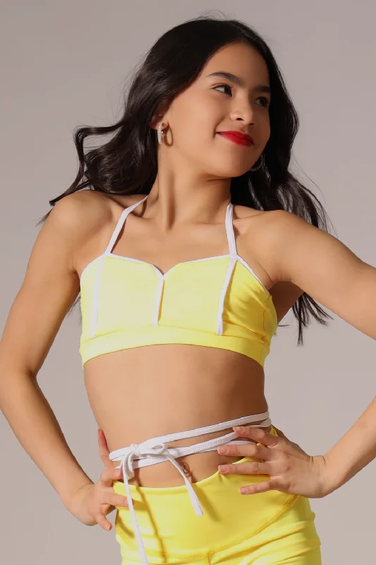 Grace Crop Top - Buttercup