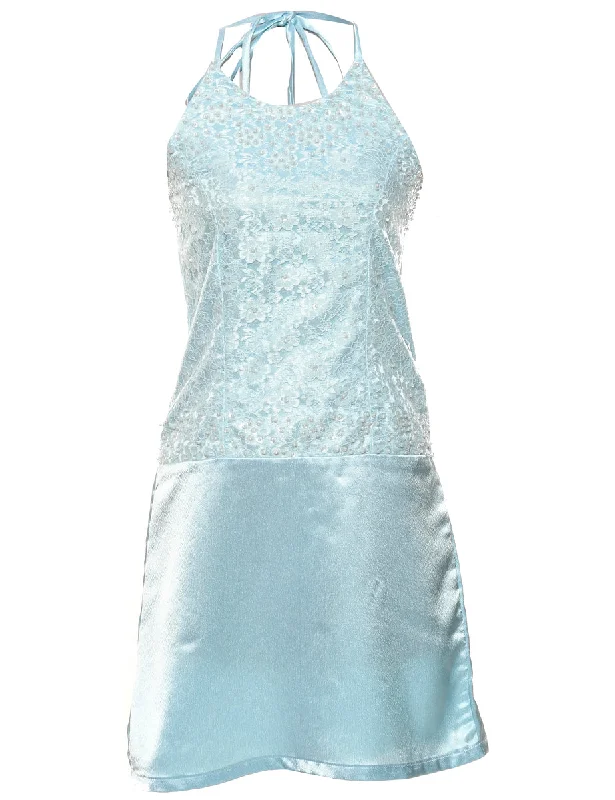 Light Blue Evening Dress - XS