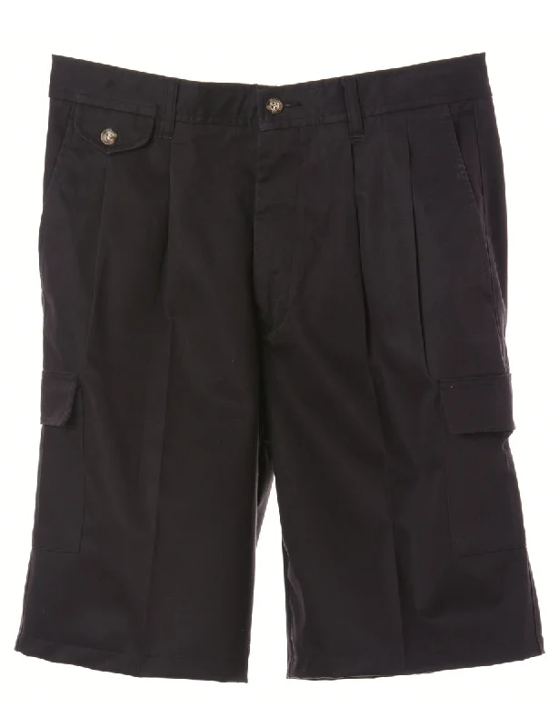 Label Workwear Shorts With Side Pocket