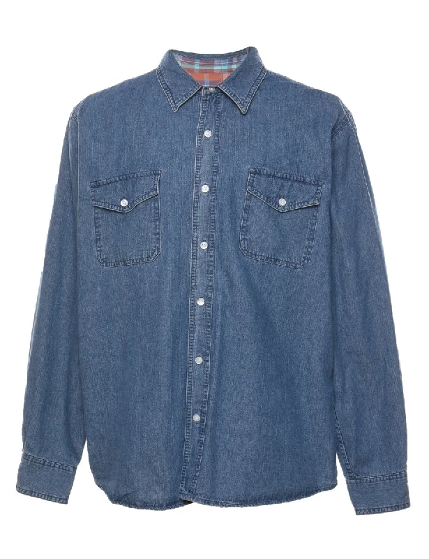 Levi's Medium Wash Denim Shirt - XL