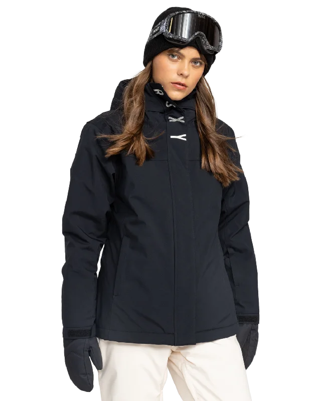 Galaxy Technical Snow Jacket in True Black