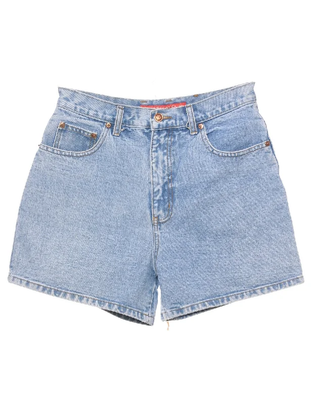 Light Wash Denim Shorts - W28 L4