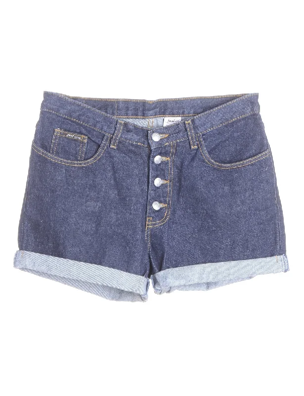 Label Willow Rolled Hem Denim Shorts