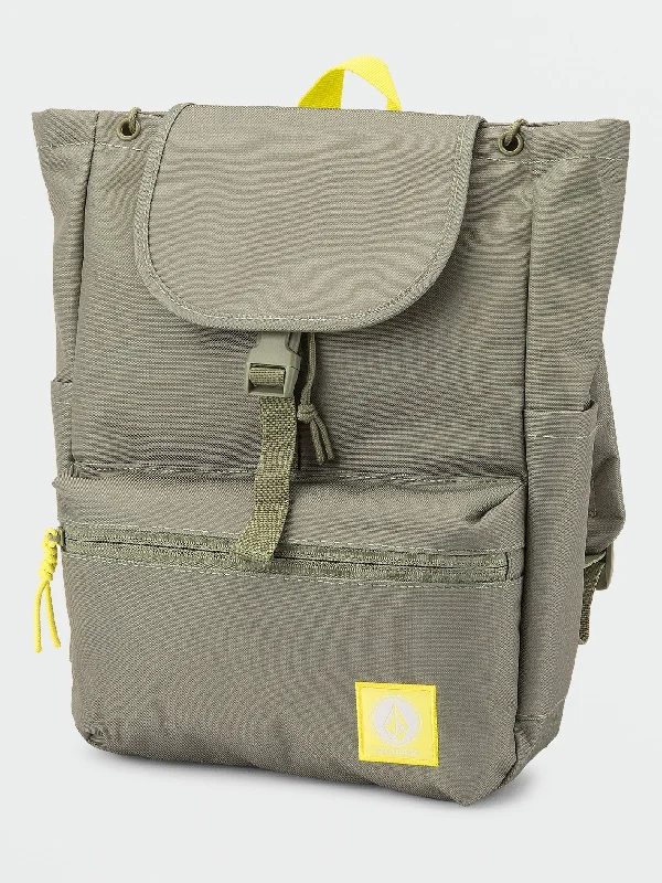 Volcom Stone Drawstring Bag - Light Army