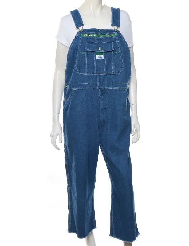 Liberty Frayed Hem Dungarees - W40 L23