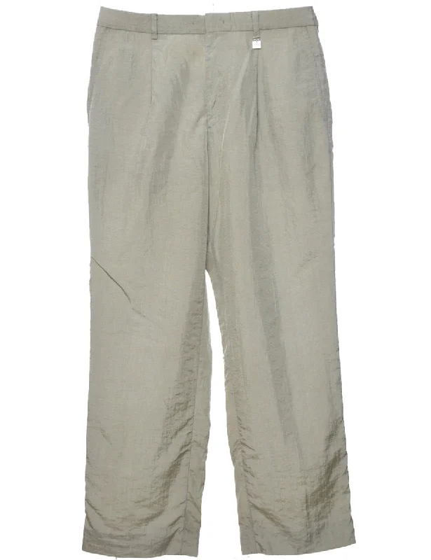 Light Green Trousers - W33 L29