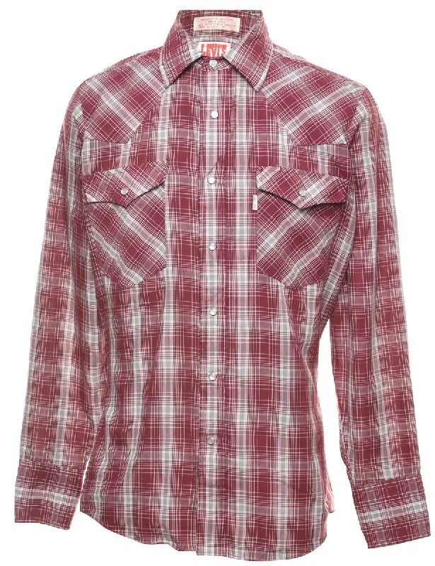 Levi's Checked Shirt - M