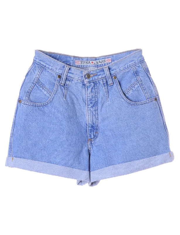 Label Willow Rolled Hem Denim Shorts