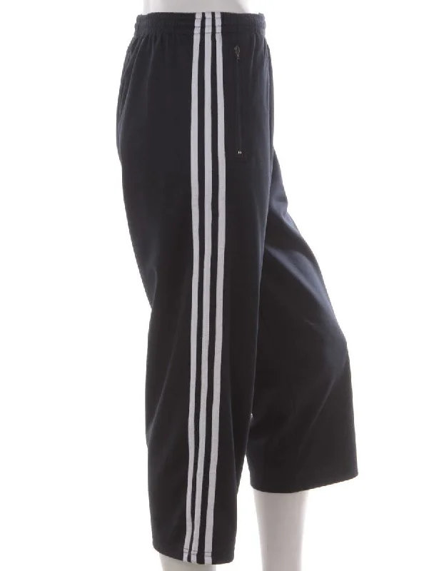 Label Upcycled Adidas Mel Cropped Track Pants