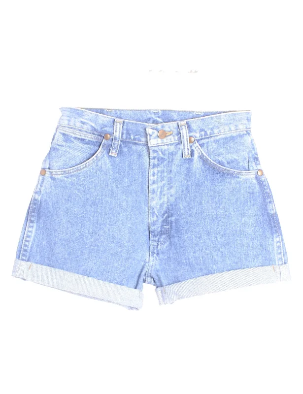 Label Willow Rolled Hem Denim Shorts