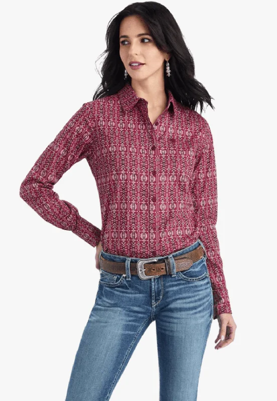 Ariat Womens REAL Kirby Stretch Long Sleeve Shirt