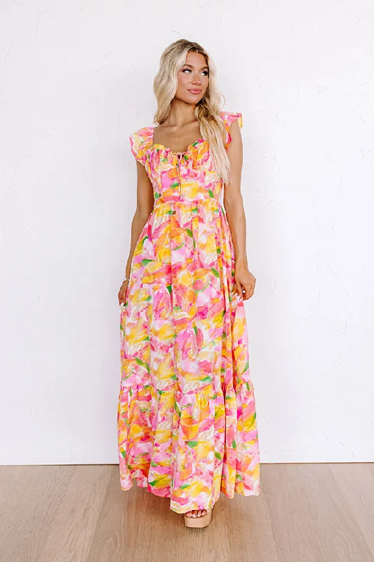 Courtyard Garden Maxi Dress