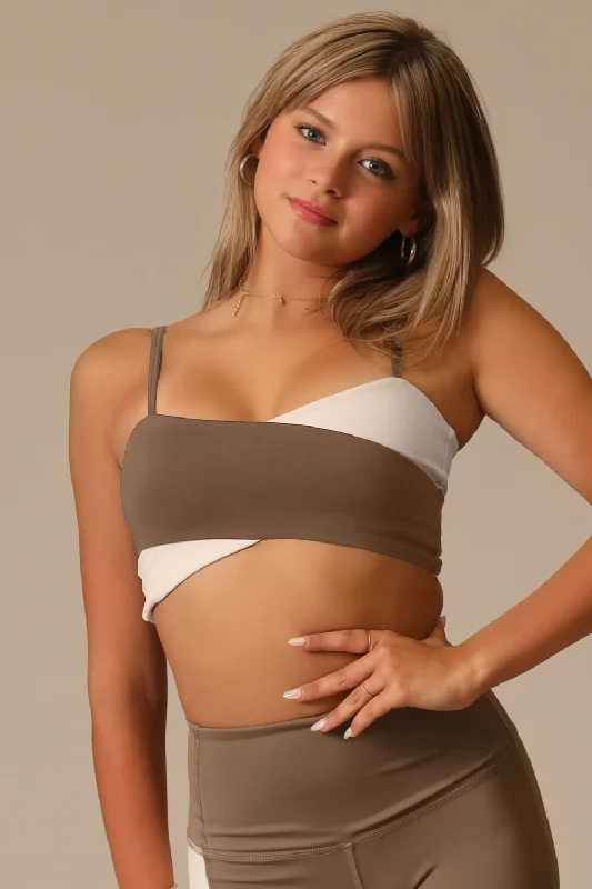 Kennedy Crop Top - Sand Dune