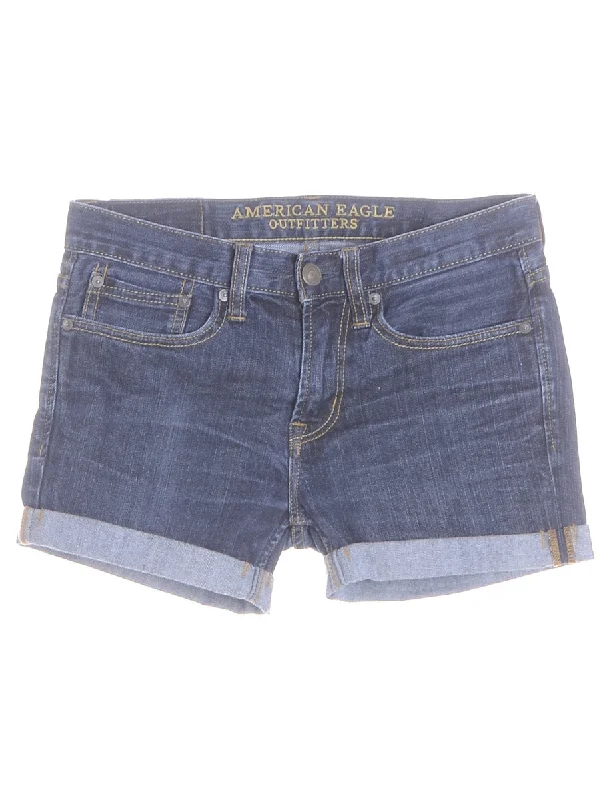 Label Willow Rolled Hem Denim Shorts