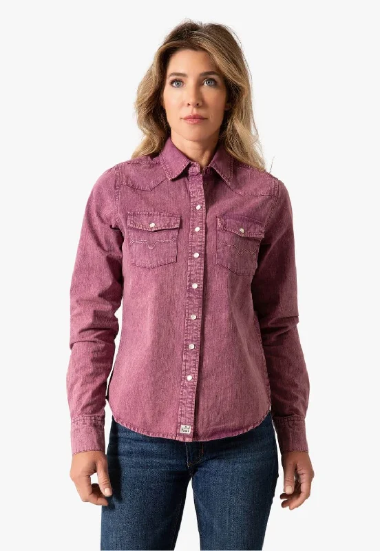 Kimes Ranch Womens Kaycee Denim Top